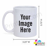 White Mug Standard – 11 Ounce – Customized