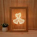 Love Heart Light Frame Lamp FL10