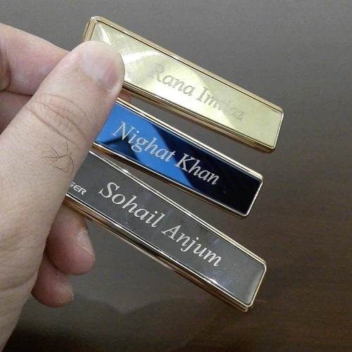 Sliding Electronic Lighter Name Engraved | Slim Fashionable