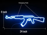 Ak47 Neon Sign Borad